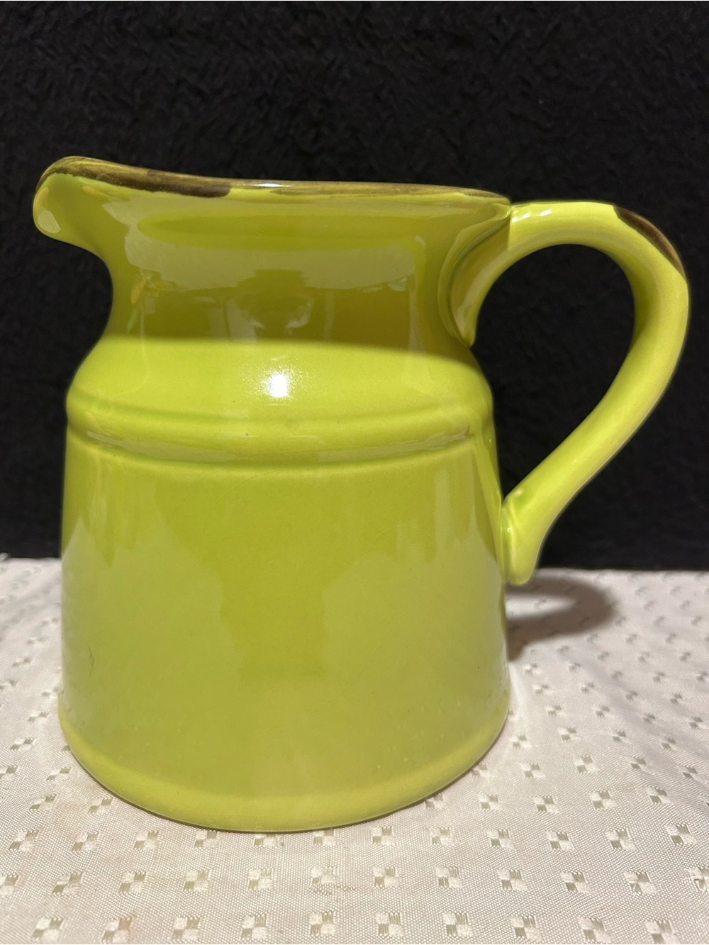 La Dolce Vita Pitcher Torino Collection Green Pitcher Farmhouse Country Kitchen